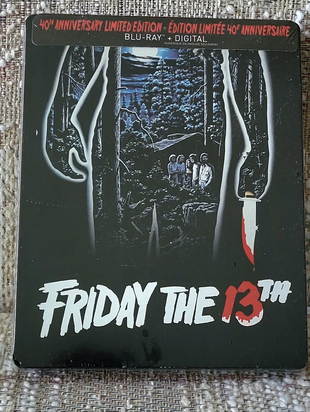 *NEW* FRIDAY THE 13TH 40th Anniversary Limited Edition Blu-ray Steelbook 1980